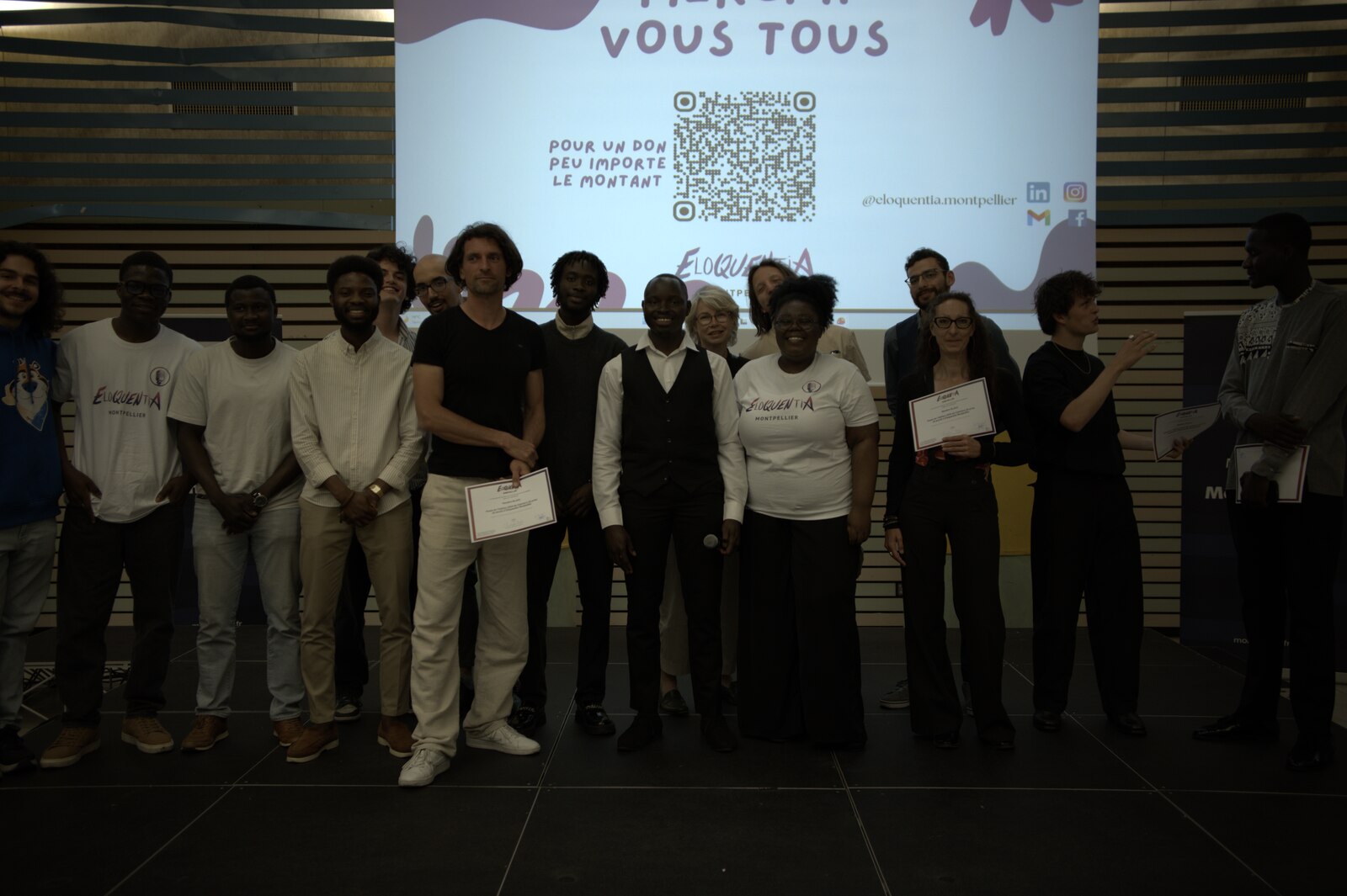 Prise de parole au concours d'éloquence Montpellier
