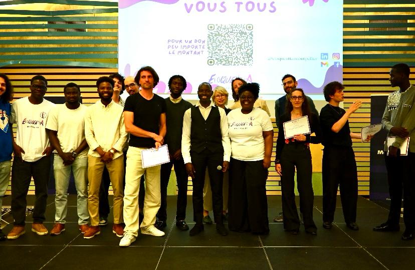 Remise de diplômes au concours d'éloquence, Eloquentia Montpellier