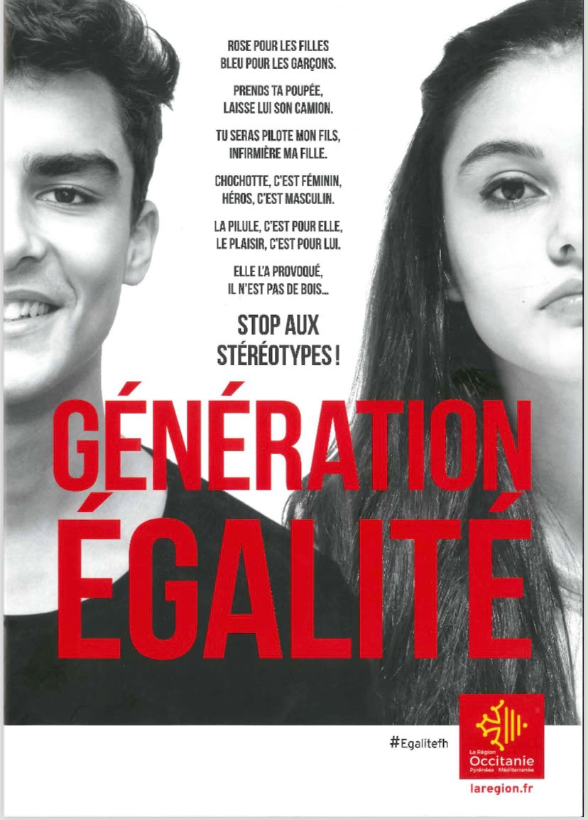 Affiche de campagne Génération Égalité