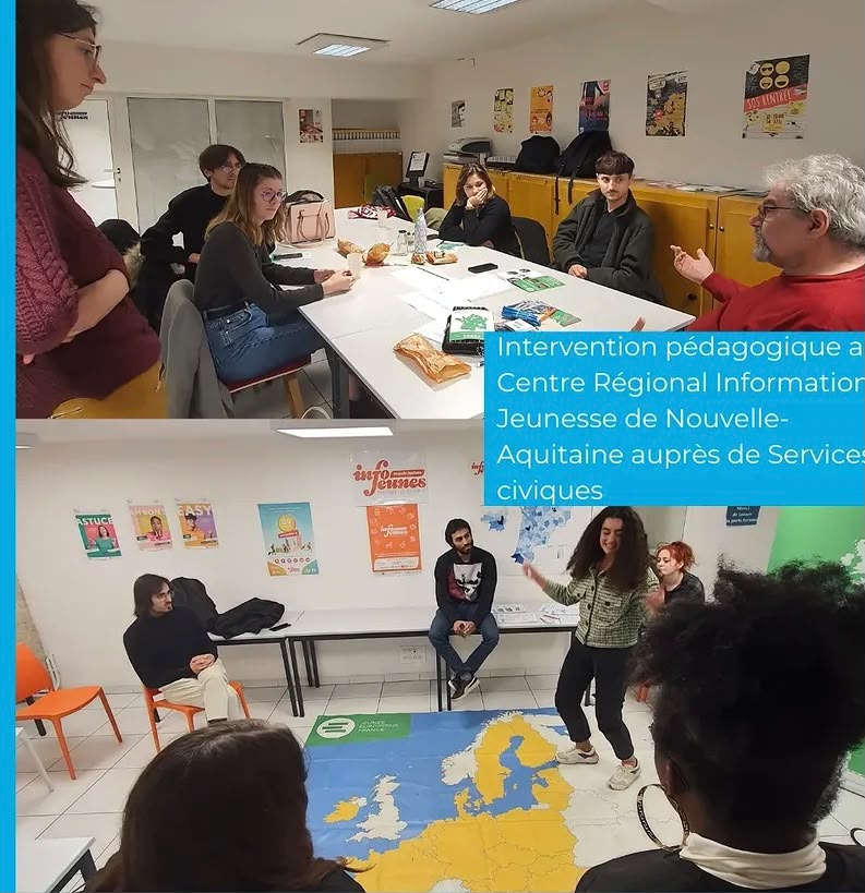 Formation civique et citoyenne au Centre Régional Information Jeunesse de Nouvelle-Aquitaine