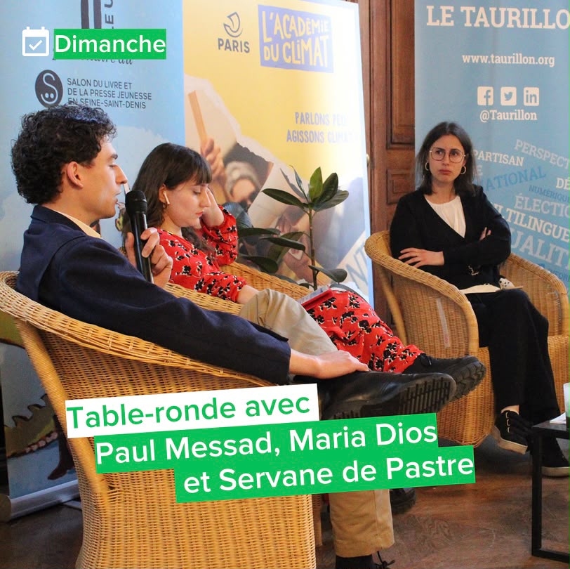 Table-ronde avec Paul Messad, Maria Dios et Servane de Pastre