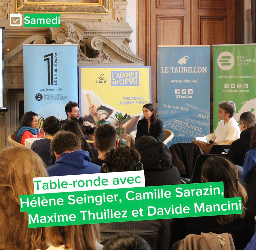Table-ronde avec Hélène Seingier, Camille Sarazin, Maxime Thuillez et Davide Mancini