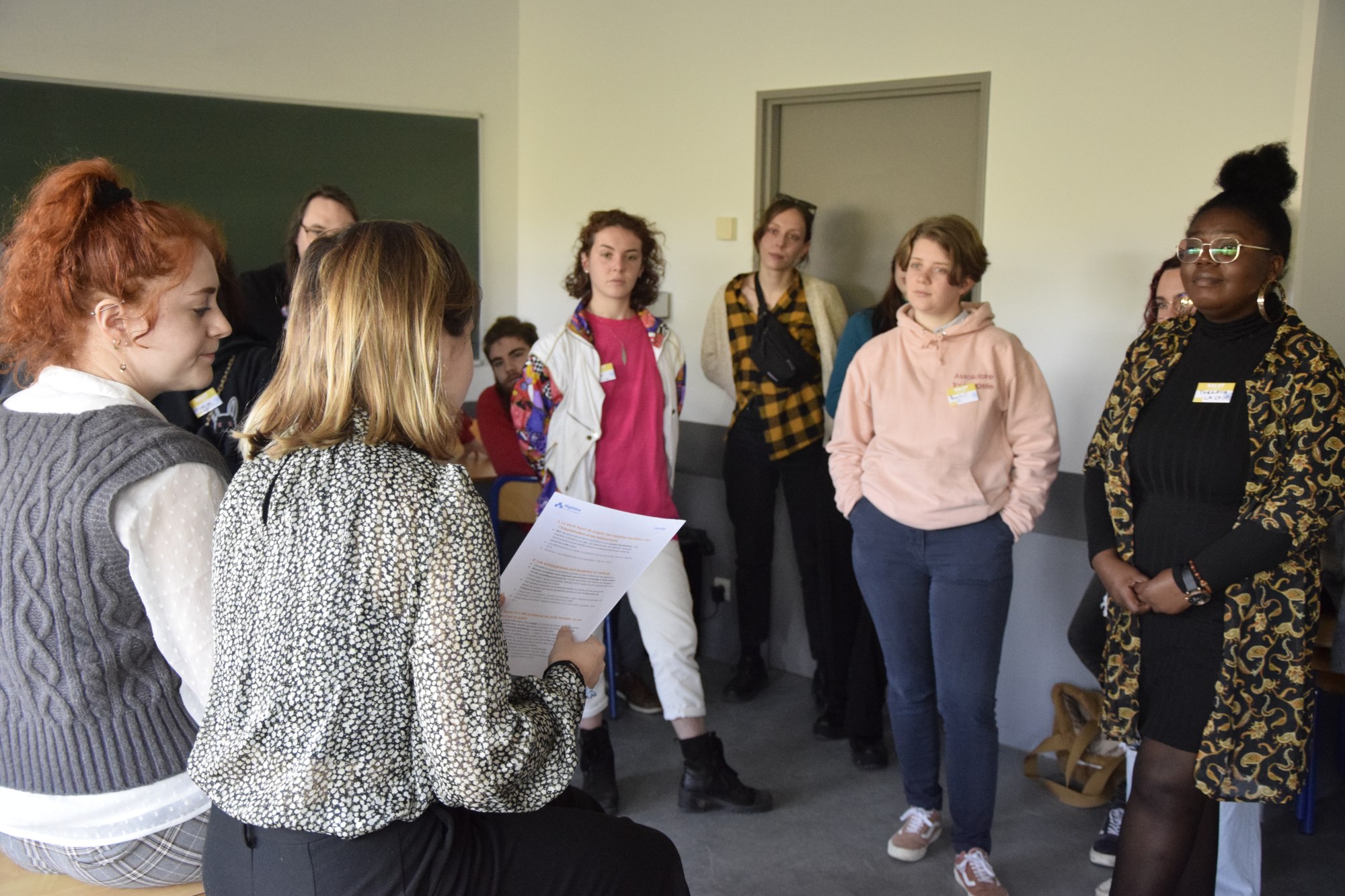 Atelier en groupe au FOCUS Toulouse