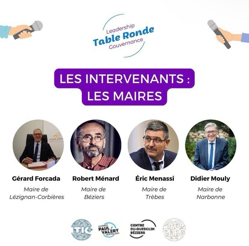 Intervenants, les maires